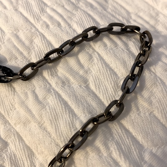 RAMY BROOK NY Eliora Python & Crocodile Chain Detail Tank S 18.5” p2p $295 NWOT - Picture 5 of 11